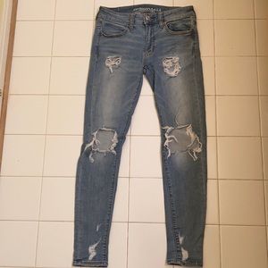 AE Ripped Skinny Jeans